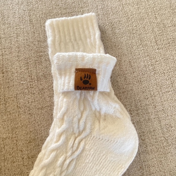 🪞 NWT bearpaw ultra super soft anklet crew ribbed socks women’s size sz 9-11 - Picture 2 of 5
